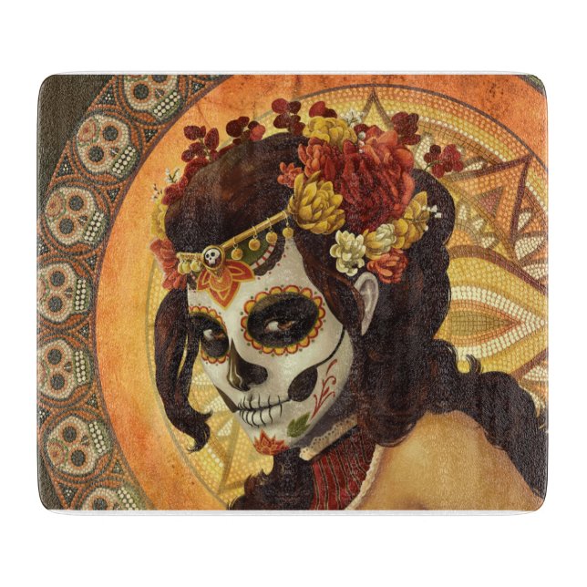 Dia De Los Muertos Dekorativ kudde (Framsidan)