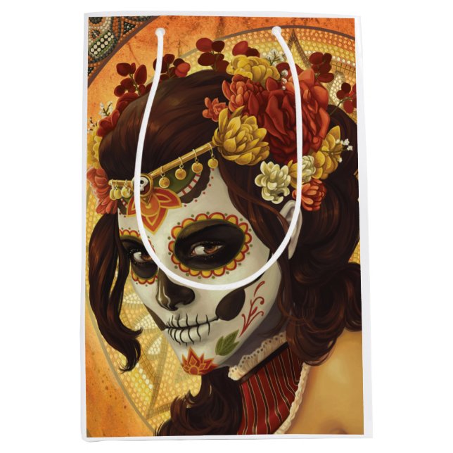 Dia De Los Muertos Dekorativ kudde (Framsidan)