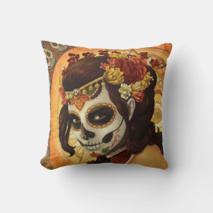 Dia De Los Muertos Dekorativ kudde