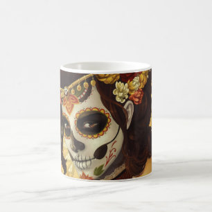 Dia De Los Muertos Dekorativ kudde Kaffemugg