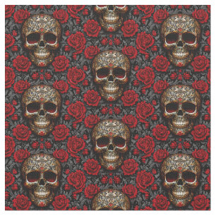 Dia de los Muertos Döskallars och Ro Tyg