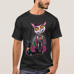 Día de los Muertos eller Dödas dagar eller Socker T Shirt