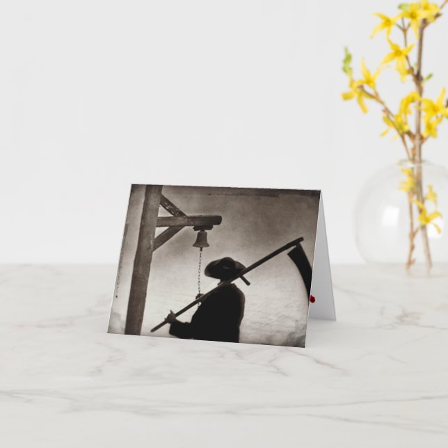 Dia de Los Muertos Greeting Card Kort (Gul blomma)