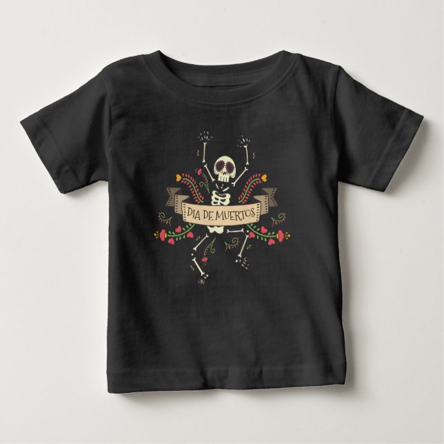 Dia de los Muertos Halloween fest | Shirt T-shirt (Framsida)