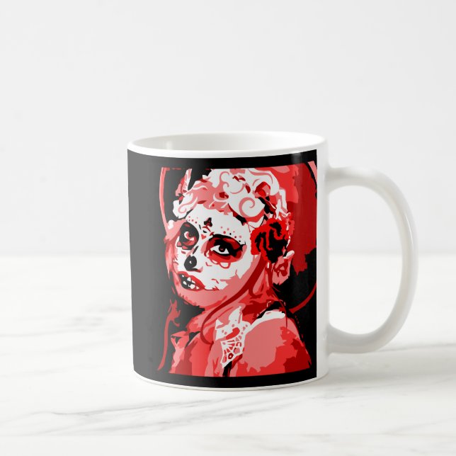 dia de los muertos kaffemugg (Höger)