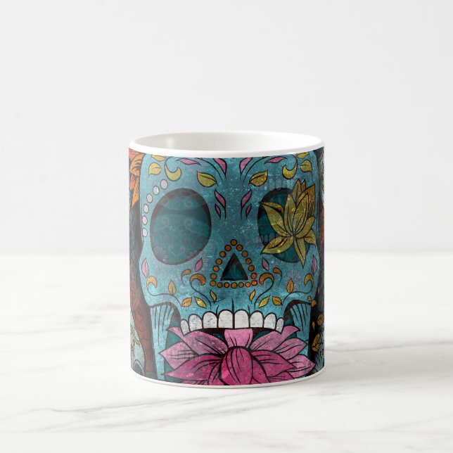 Dia De Los Muertos Kaffemugg (Center)