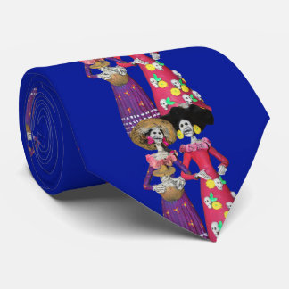 Dia De Los Muertos Kalasvera Vänner Slips