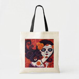 Día de los Muertos Kanfas hänger lös Tygkasse