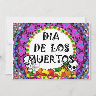 Dia De Los Muertos Kort