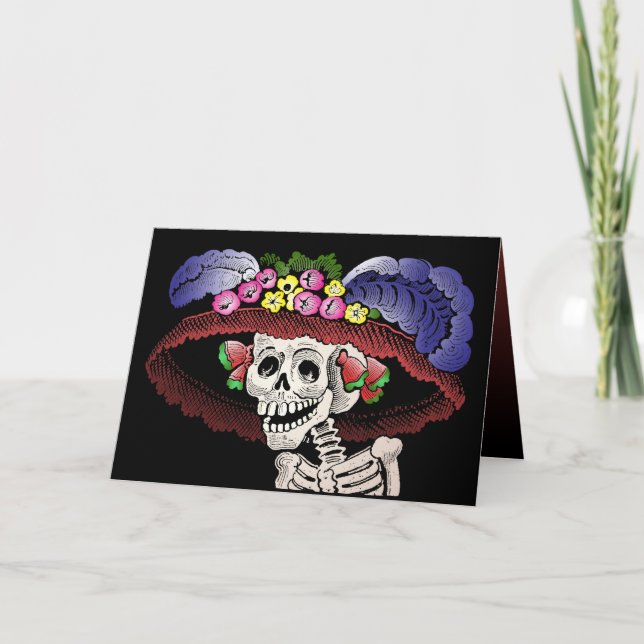 Dia de los Muertos [kort] Kort (Framsida)