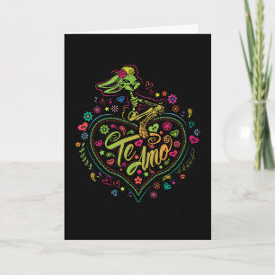 Día de Los Muertos Lola Bunny ’Te Amo’ Kort