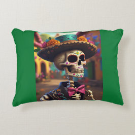 Dia De Los Muertos Mariachi Prydnadskudde