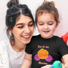 Día de los Muertos Marigold Trio T Shirt