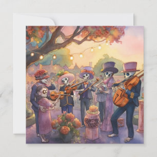 "Dia de los Muertos", minnesmelodie Inbjudningar