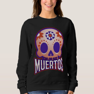 Dia de los muertos Modern colourful Skull T Shirt