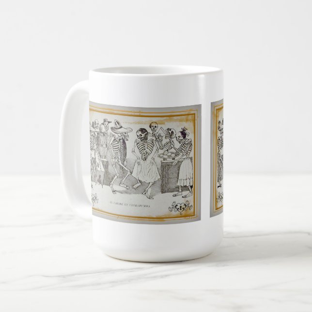 Dia De Los Muertos Mugg (Framsida vänster)