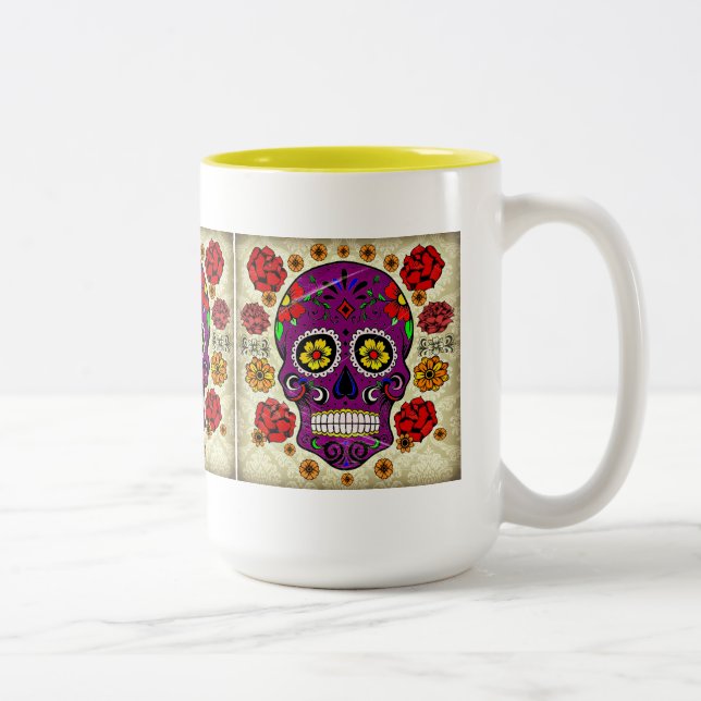 Dia De Los Muertos Mugg (Höger)