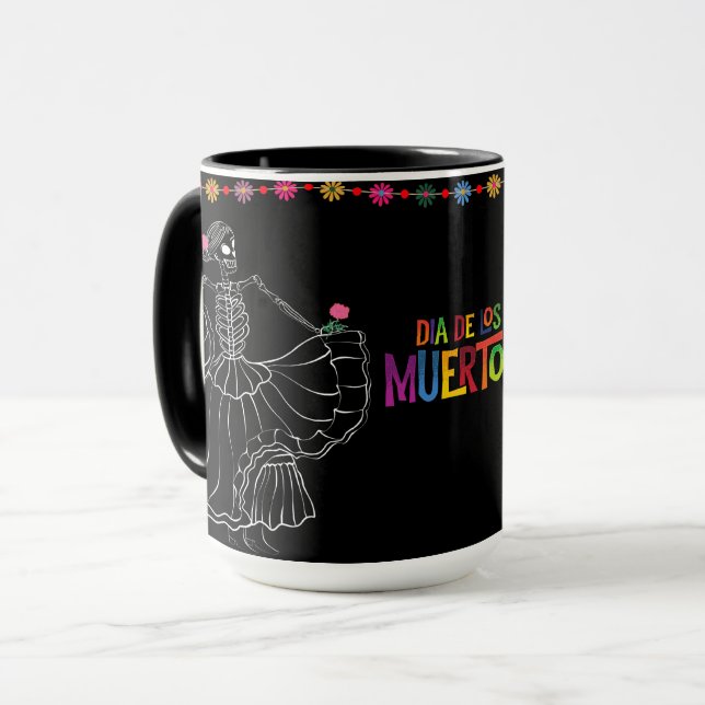 Dia De Los Muertos Mugg (Framsida vänster)