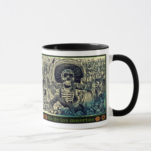 Dia De Los Muertos-mugg Mugg (Höger)