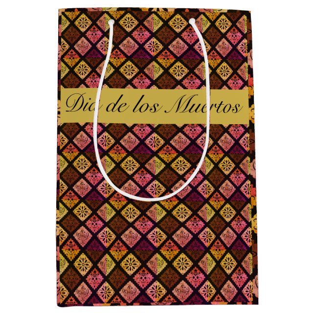 Dia de los Muertos Papel Picado Festiv Stil (Framsidan)