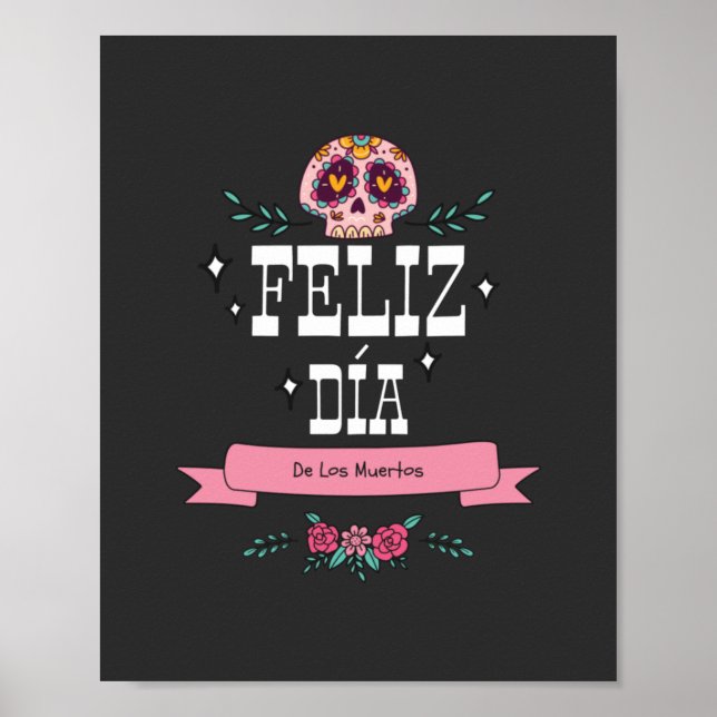 Dia De Los Muertos Poster (Framsidan)