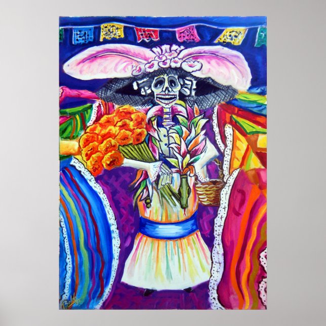 Dia de Los Muertos Poster (Framsidan)