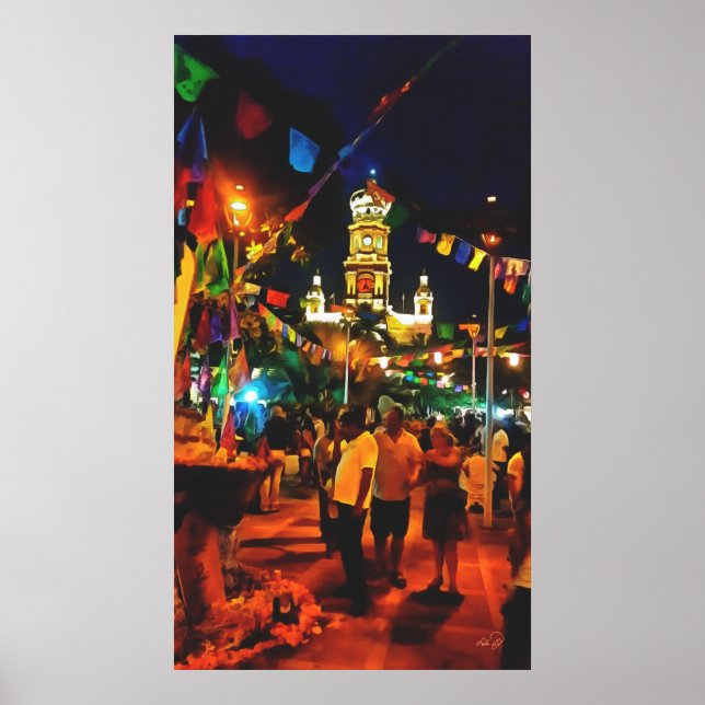 Dia de Los Muertos PV-190130 Art Print Poster (Framsidan)