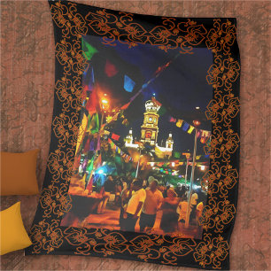 Dia de Los Muertos PV-190130 Fleece Blanket
