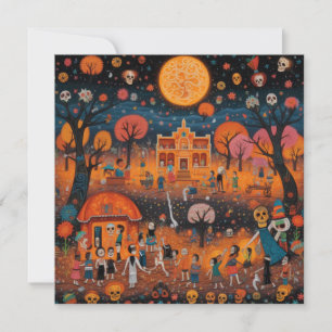 "Dia de los Muertos", Rhythms of Firande Inbjudningar