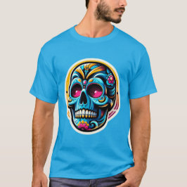 Dia de los Muertos skalle 2 T Shirt