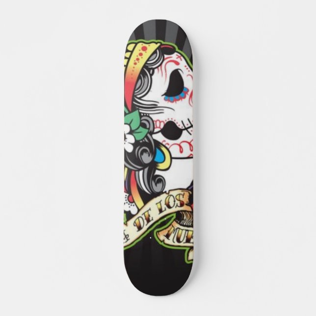 Dia de los Muertos Skate Board (Framsida)