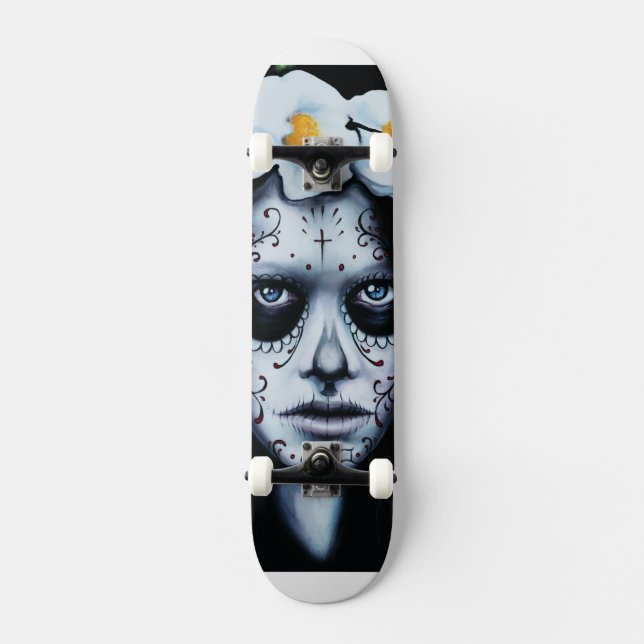 Dia De Los Muertos Skate Deck (Framsida)