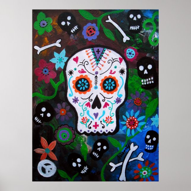 DIA DE LOS MUERTOS SOCGAR POSTER (Framsidan)