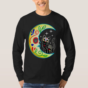 Dia De los Muertos Socker Skalle Dag Döda Mex T Shirt