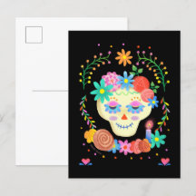 Día de los Muertos Sockerskalle