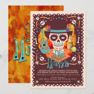 Día de los Muertos, Sockersockar Inbjudningar