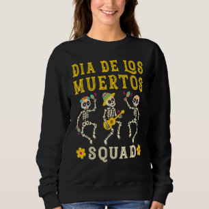 Dia De Los Muertos Squad Day of the dead Skeleton T Shirt