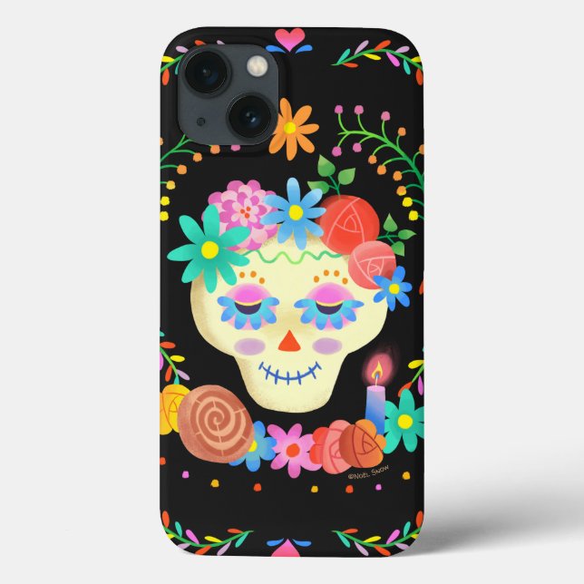 Dia de los Muertos Sugar Skull (Baksida)