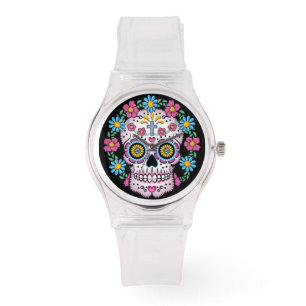 Dia de los Muertos Sugar Skull Armbandsur