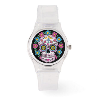 Dia de los Muertos Sugar Skull Armbandsur