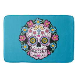 Dia de los Muertos Sugar Skull Badrumsmatta