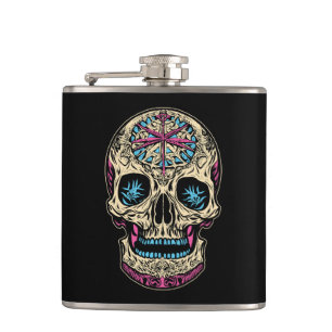 Dia De Los Muertos Sugar Skull Fickplunta