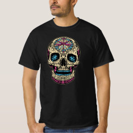 Dia De Los Muertos Sugar Skull T Shirt