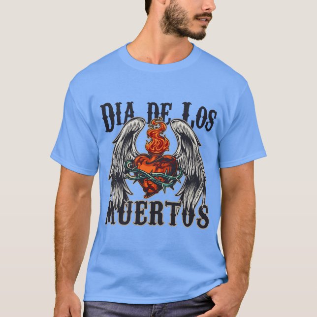 DIA DE LOS MUERTOS T SHIRT (Framsida)