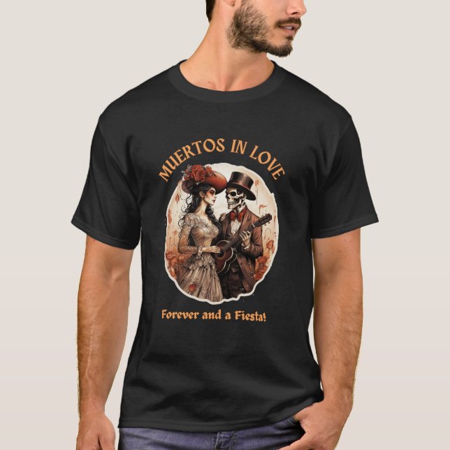 Dia de los Muertos T Shirt (Framsida)