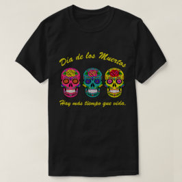Día de los Muertos tre sockrar döskallar Halloween Tröja