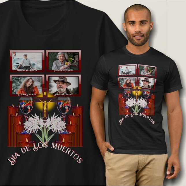 Dia de Los Muertos Vallarta Catrinas 1718 T Shirt (Skapare uppladdad)