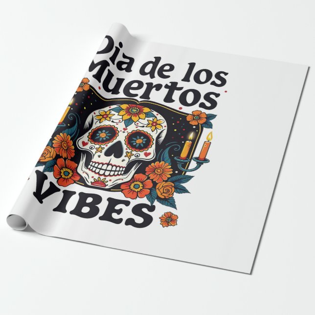 Día De Los Muertos Vibes Oaxaca Day of the dead Presentpapper (Utrullad)