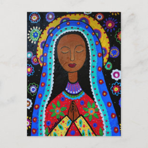 Dia de los Muertos VIRGIN GUADALUPE Vykort