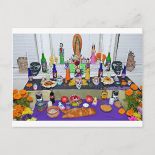 Dia de los Muertos Vykort